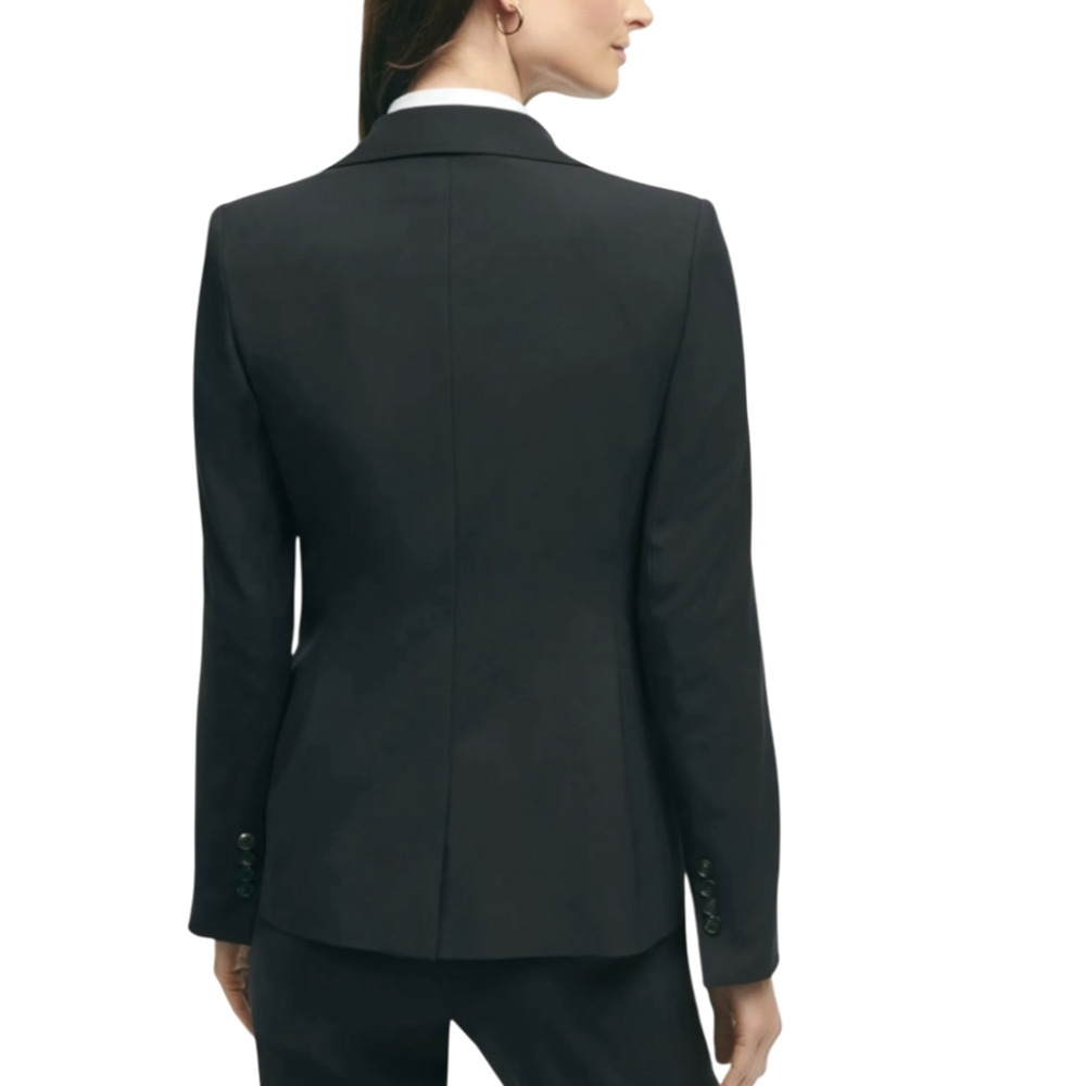 Brooks Brothers Two-Button Single Breasted Classic Tailored Black Blazer Suit 12 - Picture 5 of 12